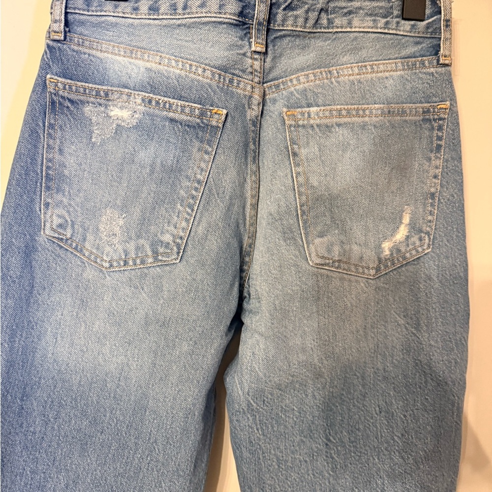 Zara women’s wide leg jeans in Light Blue - Picture 3 of 4
